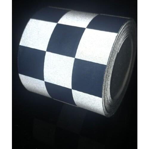 High Visibility Bright Silver Reflective TC Fabric Sew On Clothing