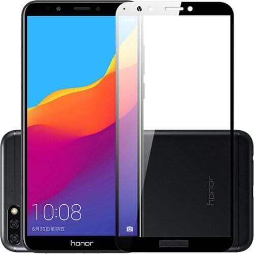Protective film for huawei honor 7 7x 7s 7c 7a pro 8 lite tempered on the glass Y5 prime 2018 phone screen protector smartphone