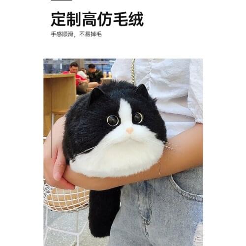 Women Messenger Bag cat Square Bag Cloth Pattern Turn Lock Mini Bag The Tide Female Handbag Shoulder Diagonal Cross Body Bag