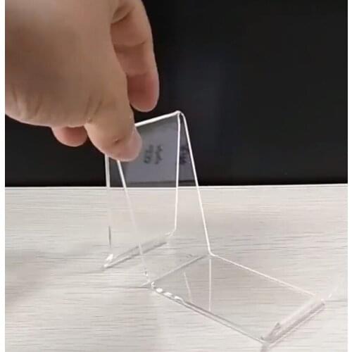 100 Pcs Acrylic Shoe Holder Shoe Display Stand Display Support Rack Sandal Holder Display Rack
