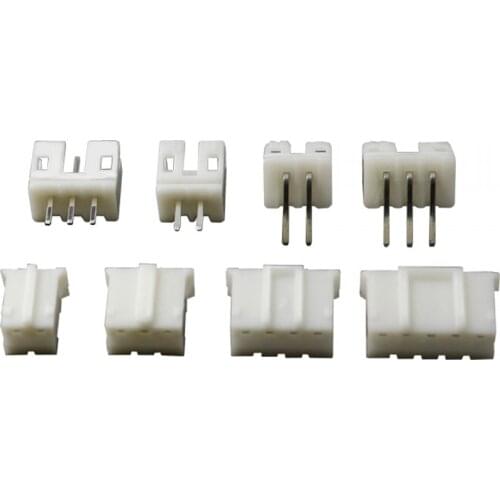 1000pcs PH2.0 2p 3p 4p 5p 6p 7p 8p 9p 10p pin 2.0mm Pitch Straight/ Housing /Curved needle Pin Header JST Connector Wire Adaptor