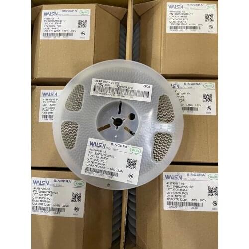 1206B221K201 1206 X7R 220PF 10% 200V 3216 1206 0.022NF Supply a full range of capacitors in stock Professional component supplie