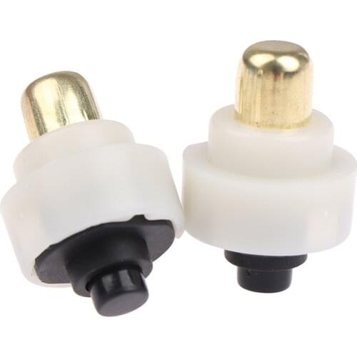 2Pcs 20mm LED Flashlight Push Button Switch ON/ OFF Electric Torch Tail Switch Wholesale