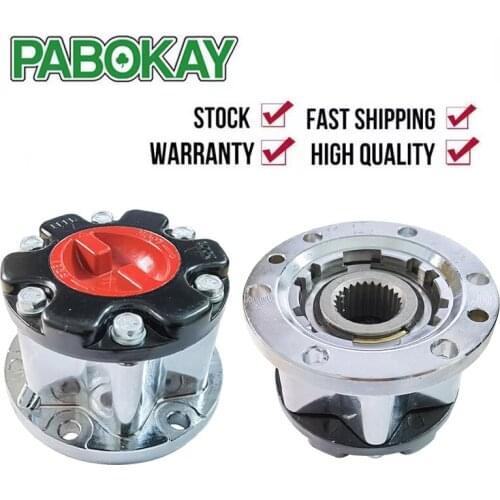 2 Pieces x FOR TOYOTA Hi-Lux HIACE 86-96 FREE WHEEL LOCKING HUBS B006 43509-35030 4350935030 Zinc alloy