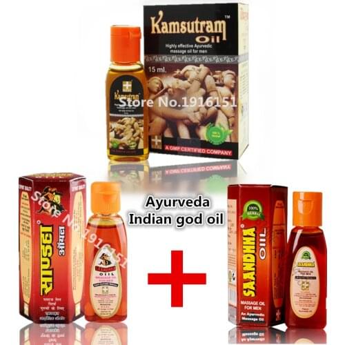 3Pcs Saandhha oil indian god lotion sex oil for men enlarge penis cream erection spray big penis enlargement oil increase growth