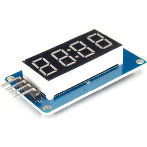 4 Bits Digital Tube LED Display Module Four Serial 595 Driver