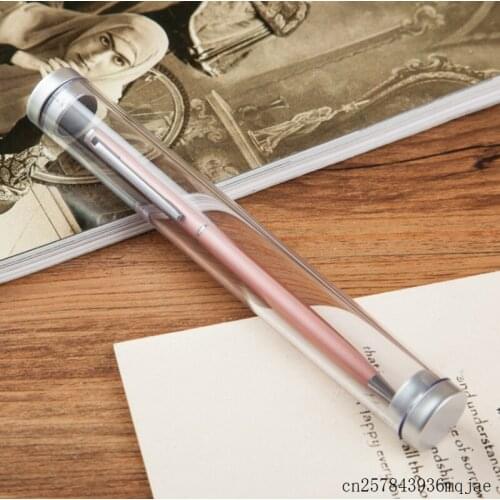 400pcs Ink Pens Gift Boxes Fountain Pen Package Case Column Clear Pencil Boxes Business Birthday Gifts