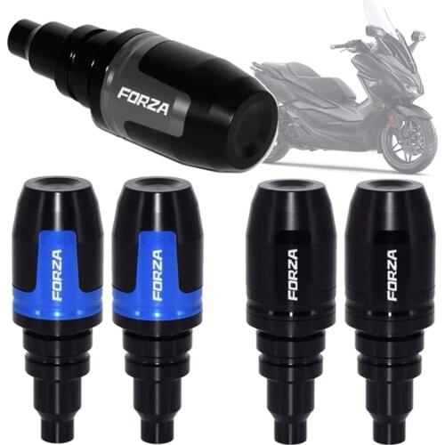 Motorcycle accessories CNC Falling Protection Crash Pads Frame Sliders Protector Fit For HONDA FORZA 300 250 FORZA125 FORA250