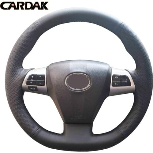 CARDAK Artificial Leather Steering Wheel Cover Case for Toyota COROLLA 2011 RAV4 2012 Car-styling