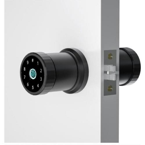 Fingerprint Cylinder Lock Tuya APP bedroom Biometric Electronic Smart Door Digital Keypad Code Keyless Lock Home/Apartme