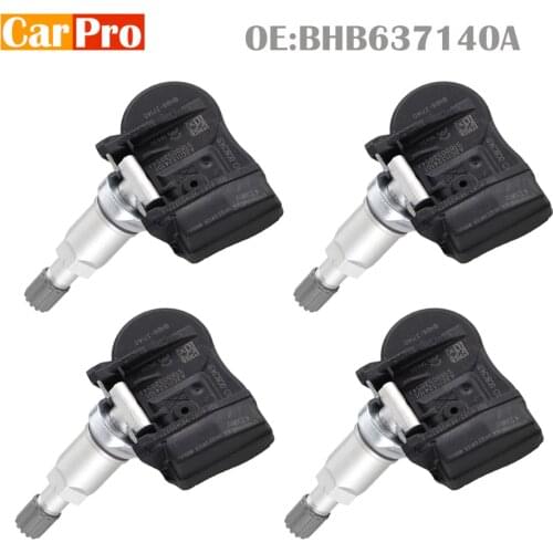 4 pieces Tire Pressure Sensors TPMS BHB637140A BB337140B for Mazda 2 3 5 6 mx-5 cx-7 cx-9