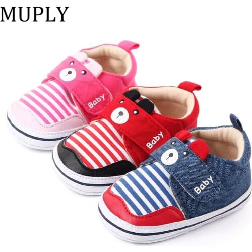 Baby shoes For 0-18M baby boy girls First Walker For Newborn soft-sole breathable crib shoes hot sale baby sneakers