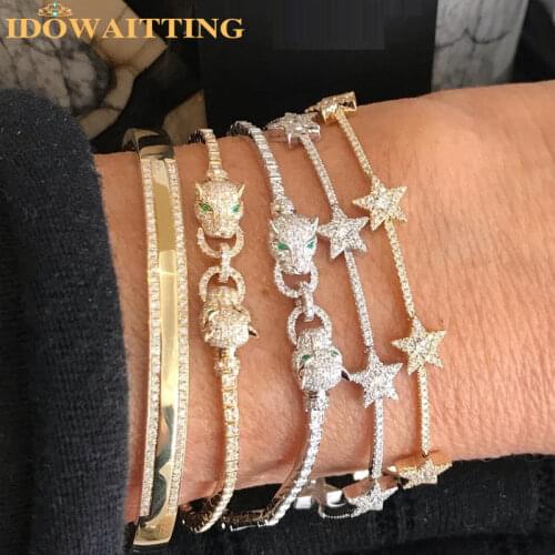 IDOWAITTING Bracelets With Pendants