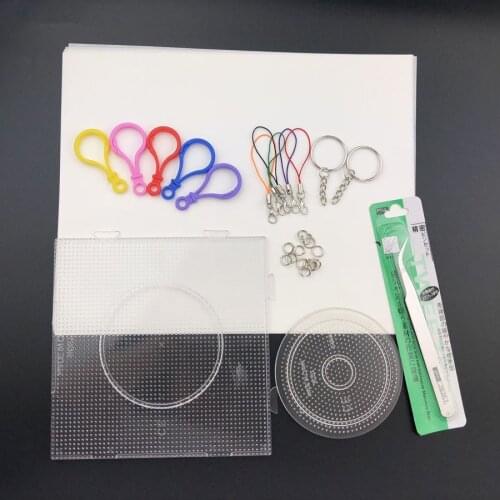 2.6mm PUPUKOU beads tool Ironing Paper tweezers Chain Rope Tools hama beads templates accessories for DIY handmaking