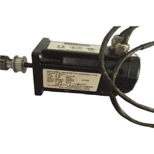 KOLLMORGEN AKM21G-BSMN1-02 servo motor used in good condition