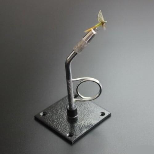 Mini Desk Top Fly Fishing Tying Vise Pliers Portable 360 Rotation DIY Fly Hooks Tool Fishing Tackle Suit for Hook Size 14 ~ 20