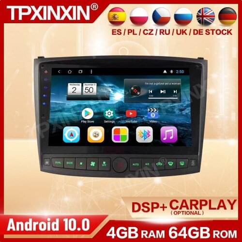 Multimedia Android Player Auto Car Radio Stereo For Lexus IS200 IS300 IS250 2006 2007 2008 2009-2011 Video Receiver Head Unit