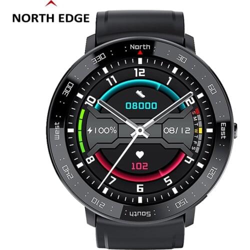 Smartwatch 2021 Rugged Watch For Men Outdoor Sports IP68 Waterproof Fitness Tracker Blood Pressure Monitor Smart Watchs Couple