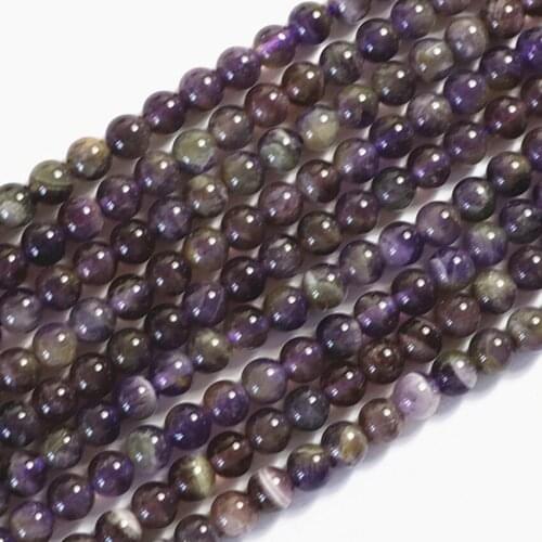 Natural dream chalcedony stone 6mm 8mm 10mm 12mm round loose beads new fashion women gifts high grade diy jewels15inch B109