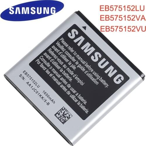 SAMSUNG Orginal EB575152LU EB575152VA/VU Battery 1650mAh For Samsung Galaxy S I9000 I589 I8250 I919 D710 i9001 I9003 I779 i9105