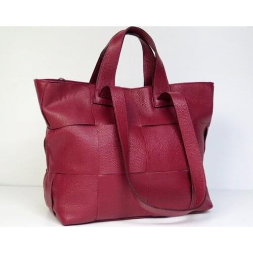 Женские сумки бордо VERA PELLE China At AliExpress