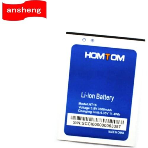 High Quality 3000mAh battery for Homtom HT16 HT16 Pro Smart phone
