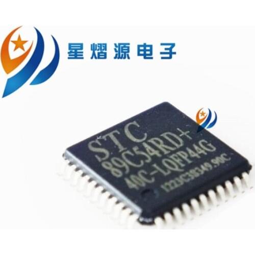 10PCS STC89C54RD+40I-LQFP44G NEW IN STOCK