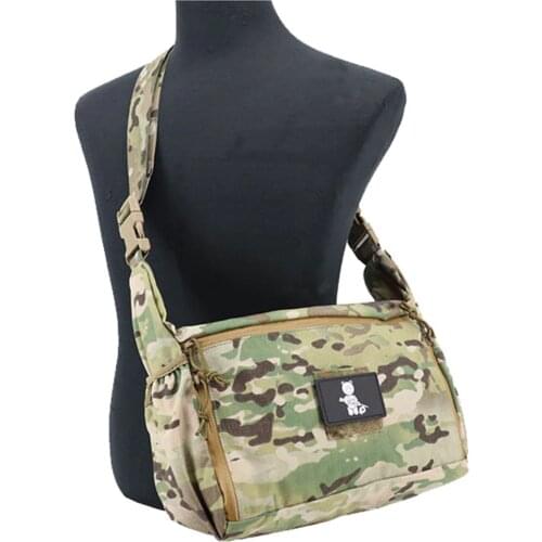 15L Tactical Hunting Shoulder Bag 500D CORDURA Quick Dry Wearproof Tactical Loadout Accessories Bag - Multicam