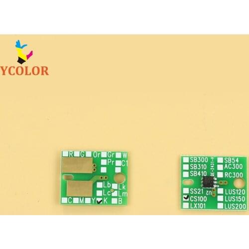 Fast shipping! 2L ink cartridge chip for Mimaki CS100 one time use chip for Mimaki SWJ320 series printer CMYK