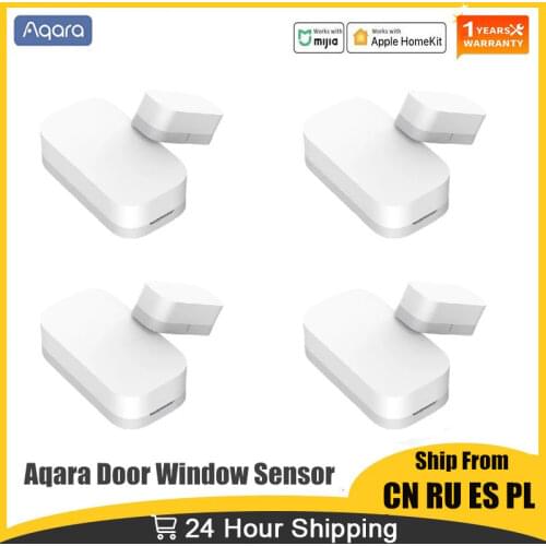 Xiaomi Aqara Door Window Sensor Zigbee Wireless Connection Work With Mi Home App And Aqara Home Kit App Smart Remote Control