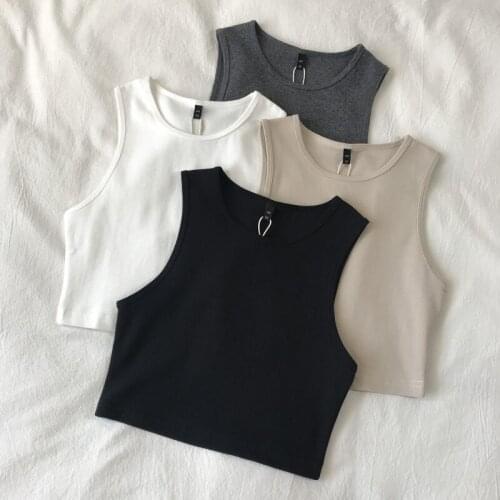 Ehuanhood Women's Cropped Tank Tops