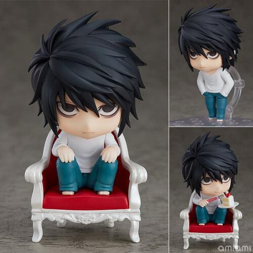 10cm DEATH NOTE L Lawliet action figure collection toys Christmas gift with box