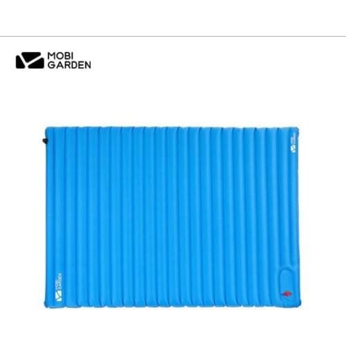 Mugaodi waterproof mattress outdoor camping thickened inflatable mattress for two portable feet sleeping in inflatable tent matt