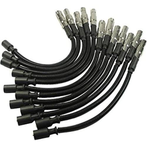 Spark Plug Ignition Wire Set 1121500118 1121500218 Fit for Mercedes Benz C-Class E-Class ML SLK 320 350 40cm 15.75 inch