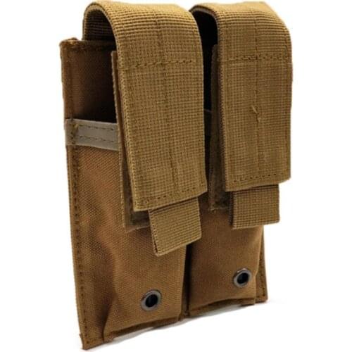 Tactical Molle Pouch Airsoft Pistol 9mm Magazine Pouch Hunting Military Holster Mag Pouches Accessories