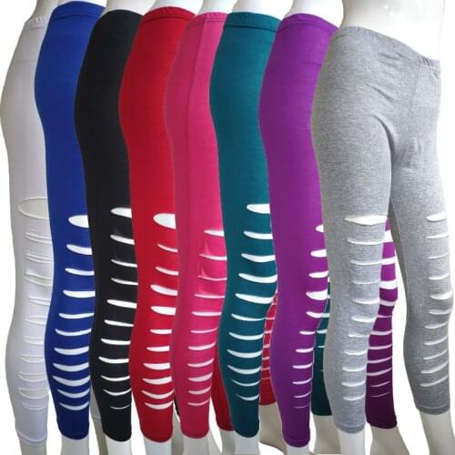 Yoga Woman Sports Elastic Hole Carry Buttock Matching Slim Bottoming Pants Breathable Dream