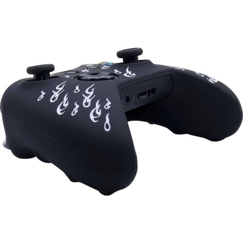 Protective Case Scratchproof for XBOX ONE S Game Console Accessories Controller Laser Engraving Handle Cover