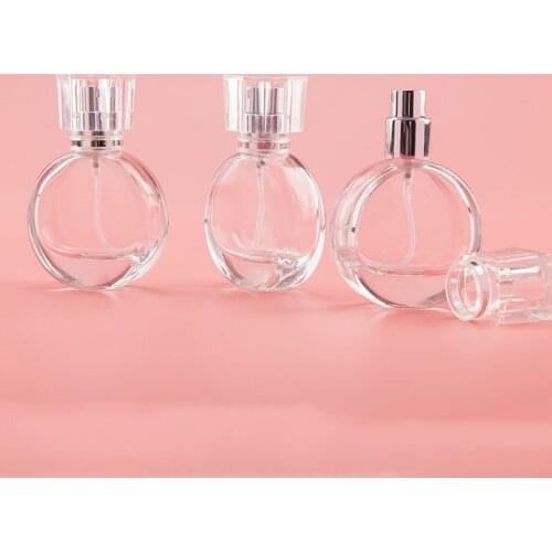1pc 20ml Glass Empty Perfume Bottles Atomizer Spray Refillable Bottle Spray Scent Case with Diffuser Funnels