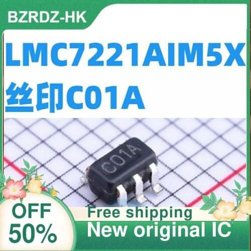 2-10PCS/lot LMC7221AIM5X LMC7221 C01A SOT23-5 New original IC