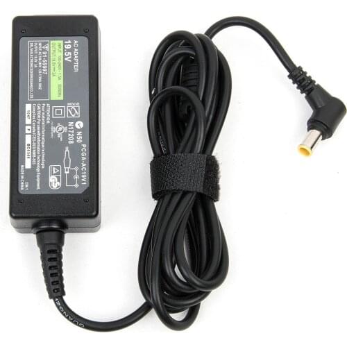 19.5V 2A 40W AC Laptop Adapter Charger Power Supply For Sony VGP-AC19V39 VGP-AC19V40 VGP-AC19V47 VGP-AC19V57 PA-1400-06SN