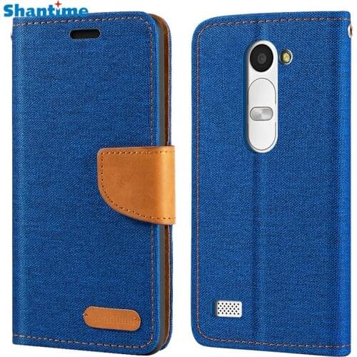 Oxford Leather Wallet Case For LG Leon H340N H324 With Soft TPU Back Cover Magnet Flip Case For LG Leon LTE LG Leon 3G C40