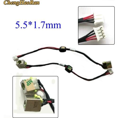 ChengHaoRan 1PCS For Acer Z5WAH E1-572G V3-572 power cord plug DC Female Power Head Charging Port Socket Connector