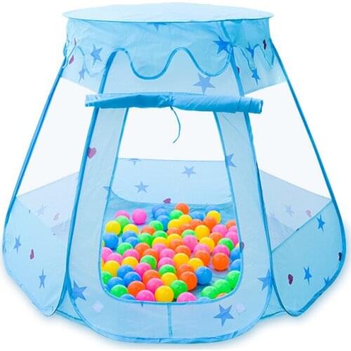 2021 New Baby Playpen Play Yard Tienda Corralito Kids Tent Safe Play House Playpen Balls Indoor Ball Pool Princess Play Tent Mes