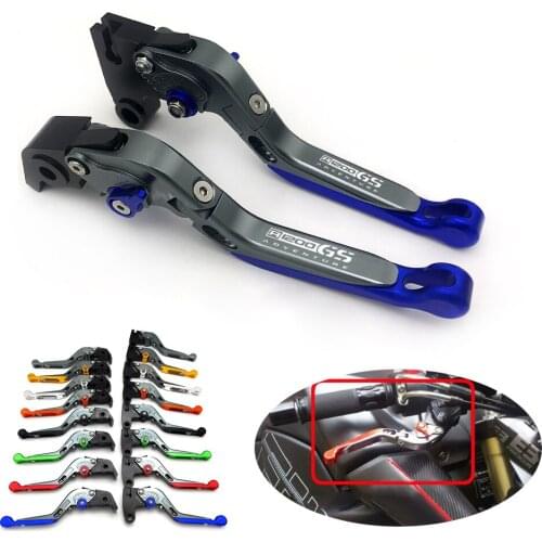For BMW R1200GS Adventure 2014-2016 CNC Aluminum Adjustable Motorcycle Folding Extendable Clutch Brake Levers 2014 2015 2016