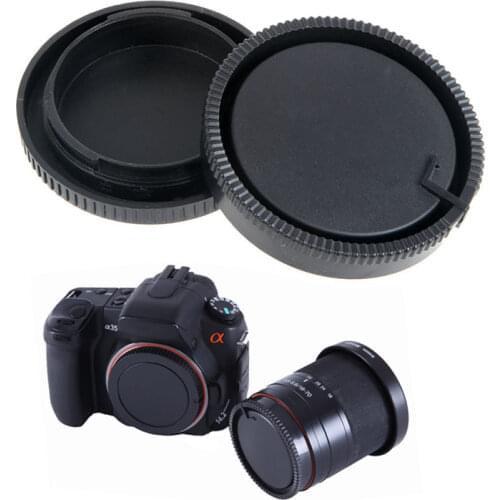2 in 1 Rear Lens Cap+Camera Body Cover Cap for Sony A Mount A100 A200 A290 A300 A390 A450 A500 A550 A700 A850 A900 A37 A55