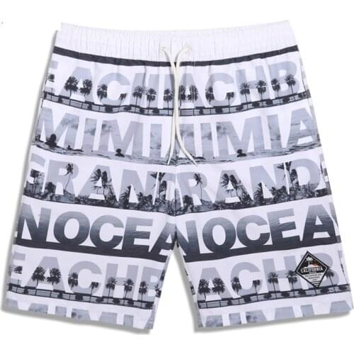 XXXL Plus Size Swimwear Men New Board Shorts Men Beach Running jogger Shorts Character mens Swimming Trunks for Bathing YK50