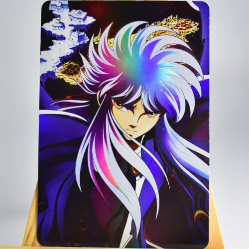 Anime Saint Seiya Underworld Commemorative Chapter Three Giants Athena Sigh Character Flash Card Card Lovers' Favorite