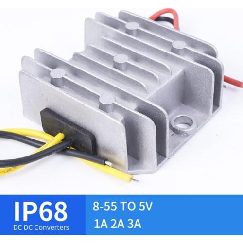 8-55V TO 5V 1A 2A 3A DC DC Converter Buck Regulator Voltage Transformer