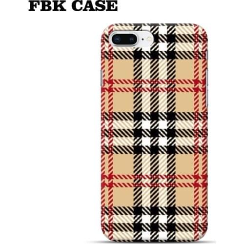 Lattice Cloth printing Custom Phone Case For Apple iphone 5 5s 5c SE And 6s 7 8 plus xs max Phone case Dropshipping Support