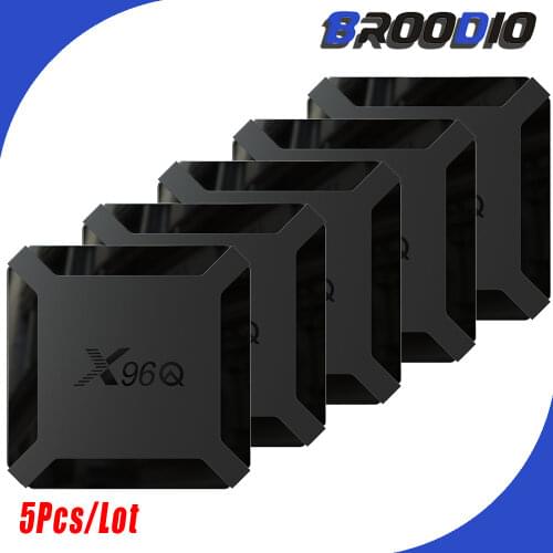 X96Q Smart Tv Box Android 10 Allwinner H313 TVBOX Media Player Quad Core 4K 2.4GWifi X96Q TV Box Android Tv Set Top Box 2GB 16GB